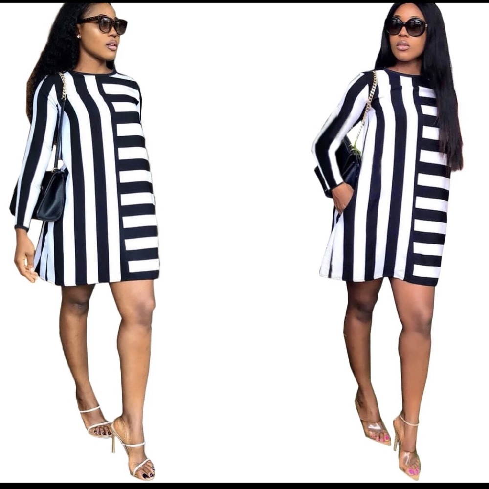 Black and White dress